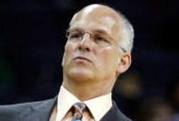 CHARLOTTE, NC - MARCH 16:  Head coach Jay Triano of the Toronto Raptors watches his team in action against the Charlotte Bobcats during their game at Time Warner Cable Arena on March 16, 2009 in Charlotte, North Carolina.  NOTE TO USER: User expressly acknowledges and agrees that, by downloading and/or using this Photograph, user is consenting to the terms and conditions of the Getty Images License Agreement.  (Photo by Streeter Lecka/Getty Images)