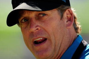 JACKSONVILLE, FL - OCTOBER 18: Head coach Jack Del Rio of the Jacksonville Jaguars watches the action prior to the game against the St. Louis Rams at Jacksonville Municipal Stadium on October 18, 2009 in Jacksonville, Florida. (Photo by Sam Greenwood/Getty Images)