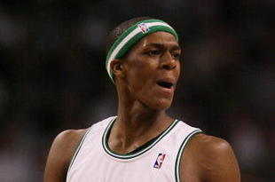 BOSTON - MAY 02:  Rajon Rondo #9 of the Boston Celtics reacts after he is called for a technical foul in the second half against the Chicago Bulls in Game Seven of the Eastern Conference Quarterfinals during the 2009 NBA Playoffs at TD Banknorth Garden on May 2, 2009 in Boston, Massachusetts. The Celtics defeated the Bulls 109-99. NOTE TO USER: User expressly acknowledges and agrees that, by downloading and or using this photograph, User is consenting to the terms and conditions of the Getty Images License Agreement.  (Photo by Elsa/Getty Images)