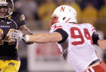 COLUMBIA, MO - OCTOBER 08:  Derrick Washington #2 of the Missouri Tigers carries the ball against Jared Crick #94 of the Nebraska Cornhuskers on October 8, 2009 at Faurot Field/Memorial Stadium in Columbia, Missouri. (Photo by Jamie Squire/Getty Images)