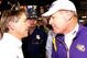 BATON ROUGE, LA - NOVEMBER 08:  Head Coach Nick Saban of the Alabama Crimson Tide is congratulated by head coach Les Miles of the Louisiana State University Tigers after the Tide defeated the Tigers 27-21 in overtime on November 11, 2008 at Tiger Stadium in Baton Rouge, Louisiana.  (Photo by Chris Graythen/Getty Images)