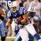INDIANAPOLIS - DECEMBER 28:  Lance Ball #27 of the Indianapolis Colts carries the ball during the game against the Tennessee Titans on December 28, 2008 at Lucas Oil Stadium in Indianapolis, Indiana. (Photo by: Jamie Squire/Getty Images)