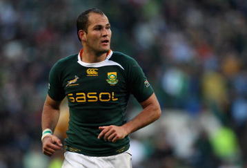 CAPE TOWN, SOUTH AFRICA - AUGUST 08:  Fourie du Preez the Springbok scrumhalf looks on during the Tri Nations match between the South Africa Springboks and the Australia Wallabies at Newlands Stadium on August 8, 2009 in Cape Town, South Africa.  (Photo by David Rogers/Getty Images)