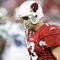 GLENDALE, AZ - NOVEMBER 01:  Quarterback Kurt Warner #13 of the Arizona Cardinals walks off the field after fumbling the ball during the fourth quarter of the NFL game against the Carolina Panthers at the Universtity of Phoenix Stadium on November 1, 2009 in Glendale, Arizona. The Panthers defeated the Cardinals 34-21.  (Photo by Christian Petersen/Getty Images)