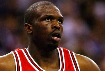 LONDON, ENGLAND - OCTOBER 06:  Luol Deng of the Chicago Bulls looks on during the NBA pre-season game as part of the 2009 NBA Europe Live Tour between Chicago Bulls and Utah Jazz at the O2 Arena on October 6, 2009 in London, England.  NOTE TO USER: User expressly acknowledges and agrees that, by downloading and/or using this Photograph, user is consenting to the terms and conditions of the Getty Images License Agreement.  (Photo by Clive Rose/Getty Images)