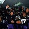 11 Nov 1995: The Northwestern Wildcats celebrates in the locker room after a game against the Iowa Hawkeyes at the Dyche Stadium in Evanston, Illinois. The Wildcats defeated the Hawkeyes 31-20.