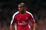 LONDON, ENGLAND - SEPTEMBER 29: Gael Clichy of Arsenal in action during the UEFA Champions League Group H match between Arsenal and Olympiakos at the Emirates Stadium on September 29, 2009 in London, England.  (Photo by Mike Hewitt/Getty Images)