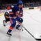 UNIONDALE, NY - OCTOBER 31: Matt Moulson #26 of the New York Islanders skates against the Buffalo Sabres on October 31, 2009 at Nassau Coliseum in Uniondale, New York. The Isles defeated the Sabres 5-0. (Photo by Jim McIsaac/Getty Images)