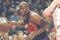 30 Nov 1994:  Center Wayman Tisdale of the Phoenix Suns drives to the basket during a game against the Chicago Bulls at the United Center in Chicago, Illinois.  The Bulls won the game 93-82. Mandatory Credit: Jonathan Daniel  /Allsport