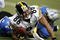 DETROIT , MI - OCTOBER 11:  Hines Ward #86 of the Pittsburgh Steelers reacts after scoring a quarter touchdown while playing the Detroit Lions on October 11, 2009 at Ford Field in Detroit, Michigan.  (Photo by Gregory Shamus/Getty Images)