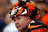CINCINNATI - OCTOBER 25:  A Cincinnati Bengals fan is pictured during the NFL game against the Chicago Bears at Paul Brown Stadium on October 25, 2009 in Cincinnati, Ohio.  The Bengals won 45-10.  (Photo by Andy Lyons/Getty Images)