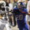 BOISE, ID - SEPTEMBER 3:  Willie Glasper #17 of the Oregon Ducks battles for position with Mitch Burroughs #20 of the Boise State as a pass is thrown in second quarter of the game on September 3, 2009 at Broncos Stadium in Boise, Idaho. Boise State won the game 19-8. (Photo by Steve Dykes/Getty Images)