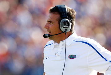 JACKSONVILLE, FL - OCTOBER 31:  Head coach Urban Meyer of the Florida Gators looks on from the sidelines against the Georgia Bulldogs at Jacksonville Municipal Stadium on October 31, 2009 in Jacksonville, Florida.  (Photo by Kevin C. Cox/Getty Images)