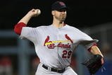 LOS ANGELES, CA - OCTOBER 07:  Pitcher Chris Carpenter #29 of the St. Louis Cardinals pitches in the fourth inning against the Los Angeles Dodgers in Game One of the NLDS during the 2009 MLB Playoffs at Dodger Stadium on October 7, 2009 in Los Angeles, California.  (Photo by Stephen Dunn/Getty Images)
