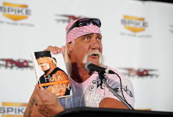 NEW YORK - OCTOBER 27:  Wrestler Hulk Hogan attends the launch of his book 'My Life Outside the Ring' at Madison Square Garden on October 27, 2009 in New York City.  (Photo by Bryan Bedder/Getty Images)