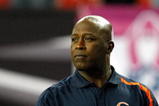 ATLANTA - OCTOBER 18:  Head coach Lovie Smith of the Chicago Bears against the Atlanta Falcons at Georgia Dome on October 18, 2009 in Atlanta, Georgia.  (Photo by Kevin C. Cox/Getty Images)