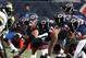 CHICAGO - DECEMBER 07: Orlin Kreutz #57 of the Chicago Bears prepares to snap the ball as teammates Josh Beekman #67, John St. Clair #78 and Desmond Clark #88 await the start of a play against the Jacksonville Jaguars on December 7, 2008 at Soldier Field in Chicago, Illinois. The Bears defeated the Jaguars 23-10. (Photo by Jonathan Daniel/Getty Images)