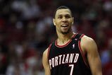 HOUSTON - APRIL 30:  Guard Brandon Roy #7 of the Portland Trail Blazers in Game Six of the Western Conference Quarterfinals during the 2009 NBA Playoffs at Toyota Center on April 30, 2009 in Houston, Texas. NOTE TO USER: User expressly acknowledges and agrees that, by downloading and or using this photograph, User is consenting to the terms and conditions of the Getty Images License Agreement.  (Photo by Ronald Martinez/Getty Images)