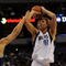DALLAS - NOVEMBER 03:  Forward Dirk Nowitzki #41 of the Dallas Mavericks takes a shot against Carlos Boozer #5 of the Utah Jazz on November 3, 2009 at American Airlines Center in Dallas, Texas.  NOTE TO USER: User expressly acknowledges and agrees that, by downloading and/or using this Photograph, user is consenting to the terms and conditions of the Getty Images License Agreement.  (Photo by Ronald Martinez/Getty Images)
