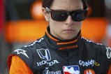 SPARTA, KY - JULY 31:  Danica Patrick driver of the #7 Boost Mobile/Motorola Andretti Green Racing Dallara Honda during a delay in practice for the IRL IndyCar Series Meijer Indy 300 on July 31, 2009 at the Kentucky Speedway in Sparta, Kentucky.  (Photo by Robert Laberge/Getty Images)