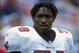 20 Sep 1998: Defensive tackle Marcus Jones #78 of the Tampa Bay Buccaneers looks on during the game against the Chicago Bears at the Raymond James Stadium in Tampa, Florida. The Buccaneers defeated the Bears 27-15. Mandatory Credit: Scott Halleran /Alls