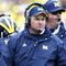 ANN ARBOR, MI - OCTOBER 24:  Head Coach Rich Rodriguez of the Michigan Wolverines looks on while playing the Penn State Nittany Lions on October 24, 2009 at Michigan Stadium in Ann Arbor, Michigan. Penn State won the game 35-10.  (Photo by Gregory Shamus/Getty Images)
