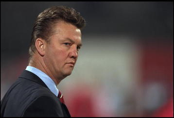 19 Mar 1996:  A portrait of Louis Van Gaal the manager of Ajax before the start of the Champions league match against Borussia Dortmund