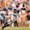 KNOXVILLE, TN - OCTOBER 10: Washaun Ealey #24 of the Georgia Bulldogs runs with the ball during the SEC game against the Tennessee Volunteers at Neyland Stadium on October 10, 2009 in Knoxville, Tennessee. (Photo by Andy Lyons/Getty Images)
