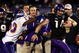 SAN DIEGO, CA - DECEMBER 23:  Quarterback Andy Dalton #14 of  TCU runs with the ball against the tackle of Safety Jeron Johnson #23 of Boise State during the San Diego County Credit Union Poinsettia Bowl at Qualcomm Stadium on December 23, 2008 in San Diego, California. (Photo by Donald Miralle/Getty Images)