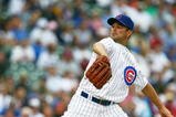 CHICAGO - AUGUST 28: Starting pitcher Ted Lilly #30 of the Chicago Cubs delivers the ball against the New York Mets on August 28, 2009 at Wrigley Field in Chicago, Illinois. The Cubs defeated the Mets 5-2.  (Photo by Jonathan Daniel/Getty Images)