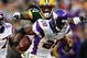 GREEN BAY, WI - NOVEMBER 01: Al Harris #31 of the Green Bay Packers tackles Adrian Peterson #28 of the Minnesota Vikings during the third quarter of the game at Lambeau Field on November 1, 2009 in Green Bay, Wisconsin. (Photo by Scott Boehm/Getty Images)