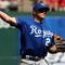 ARLINGTON, TX - APRIL 19: Third baseman Mark Teahen #24 of the Kansas City Royals on April 19, 2009 at Rangers Ballpark in Arlington, Texas. (Photo by Ronald Martinez/Getty Images)