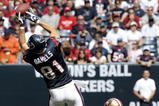 HOUSTON - OCTOBER 25:  Tight-end Owen Daniels #81 of the Houston Texans completes a pass in front of safety Mark Roman #26 of the San Francisco 49ers at Reliant Stadium on October 25, 2009 in Houston, Texas.  (Photo by Bob Levey/Getty Images)