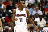 ATLANTA - OCTOBER 28:  Jamal Crawford #11 of the Atlanta Hawks against the Indiana Pacers at Philips Arena on October 28, 2009 in Atlanta, Georgia.  (Photo by Kevin C. Cox/Getty Images)
