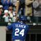 CHICAGO - APRIL 09: Mark Teahen #24 of the Kansas City Roayls bats against the Chicago White Sox at U.S. Cellular Field on April 9, 2009 in Chicago, Illinois. The Royals won 2-1. (Photo by Jonathan Daniel/Getty Images)