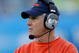 JACKSONVILLE, FL - JANUARY 01:   Coach Al Groh of the Virginia Cavaliers watches play during the Gator Bowl against the Texas Tech Red Raiders at Jacksonville Municipal Stadium on January 1, 2008 in Jacksonville, Florida.  (Photo by Sam Greenwood/Getty Images)