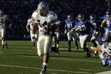 LAWRENCE, KS - NOVEMBER 18:  Running back Leon Patton #14 of the Kansas State Wildcats breaks free for a touchdown against the Kansas Jayhawks in the second quarter at Memorial Stadium November 18, 2006 in Lawrence, Kansas.  (Photo by Brian Bahr/Getty Images)