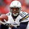 KANSAS CITY, MO - DECEMBER 14:  Malcom Floyd #80 of the San Diego Chargers juggles a pass on fourth down against the Kansas City Chiefs during the second half on December 14, 2008 at Arrowhead Stadium in Kansas City, Missouri.  (Photo by Harry How/Getty Images)