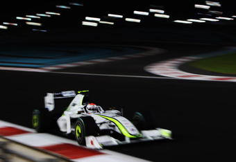 ABU DHABI, UNITED ARAB EMIRATES - NOVEMBER 01:  Rubens Barrichello of Brazil and Brawn GP drives during the Abu Dhabi Formula One Grand Prix at the Yas Marina Circuit on November 1, 2009 in Abu Dhabi, United Arab Emirates.  (Photo by Mark Thompson/Getty Images)