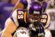 MINNEAPOLIS - OCTOBER 18:  Defensive end Jared Allen #69 of the Minnesota Vikings sacks quarterback Joe Flacco #5 of the Baltimore Ravens in the fourth quarter during NFL action at Hubert H. Humphrey Metrodome on October 18, 2009 in Minneapolis, Minnesota. The Vikings defeated the Ravens 33-31.  (Photo by Doug Pensinger/Getty Images)