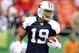 KANSAS CITY, MO - OCTOBER 11:  Miles Austin #19 of the Dallas Cowboys warms up prior to the NFL game against the Kansas City Chiefs at Arrowhead Stadiumin on October 11, 2009 Kansas City, Missouri. The Cowboys defeated the Chiefs 26-20 in overtime. (Photo by Jamie Squire/Getty Images)