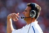 JACKSONVILLE, FL - OCTOBER 31:  Head coach Urban Meyer of the Florida Gators yells to his defense during a scuffle with the Georgia Bulldogs at Jacksonville Municipal Stadium on October 31, 2009 in Jacksonville, Florida.  (Photo by Kevin C. Cox/Getty Images)