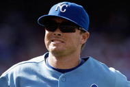 KANSAS CITY, MO - JUNE 20: Mark Teahen #24 of the Kansas City Royals runs on the field against the St. Louis Cardinals during the game on June 20, 2009 at Kauffman Stadium in Kansas City, Missouri. (Photo by Jamie Squire/Getty Images)