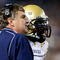 ATLANTA - OCTOBER 17:  Head coach Paul Johnson (L) of the Georgia Tech Yellow Jackets converses with quarterback Josh Nesbitt #9 after his touchdown against the Virginia Tech Hokies at Bobby Dodd Stadium on October 17, 2009 in Atlanta, Georgia.  (Photo by Kevin C. Cox/Getty Images)