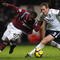 LONDON, ENGLAND - NOVEMBER 04:  Zavon Hines (L) of West Ham contests with Richard Dunne of Aston Villa during the Barclays Premier League match between West Ham United and Aston Villa at Upton Park on November 4, 2009 in London, England.  (Photo by Hamish Blair/Getty Images)