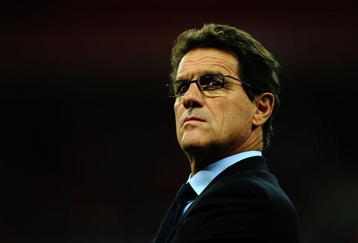 LONDON, ENGLAND - OCTOBER 14: England Manager Fabio Capello looks on prior to the FIFA 2010 World Cup Qualifying Group 6 match between England and Belarus at Wembley Stadium on October 14, 2009 in London, England.  (Photo by Laurence Griffiths/Getty Images)