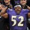 BALTIMORE - NOVEMBER 1: A fan of the Baltimore Ravens cheers against the Denver Broncos at M&T Bank Stadium on November 1, 2009 in Baltimore, Maryland. (Photo by Larry French/Getty Images)