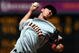 SAN DIEGO - SEPTEMBER 16:  Starting Pitcher Tim Linecum #55 of the San Francisco Giants pitches against the San Diego Padres at Petco Park September 16, 2007 in San Diego, California.  (Photo by Donald Miralle/Getty Images)