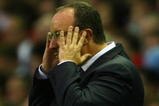 LIVERPOOL, ENGLAND - AUGUST 19:  Liverpool Manager Rafael Benitez watches the action from the touchline during the Barclays Premier League match between Liverpool and Stoke City at Anfield on August 19, 2009 in Liverpool, England.  (Photo by Clive Brunskill/Getty Images)