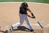 CHICAGO - JUNE 28: Jermaine Dye #23 of the Chicago White Sox hits the ball against the Chicago Cubs on June 28, 2009 at U.S. Cellular Field in Chicago, Illinois. The White Sox defeated the Cubs 6-0. (Photo by Jonathan Daniel/Getty Images) 